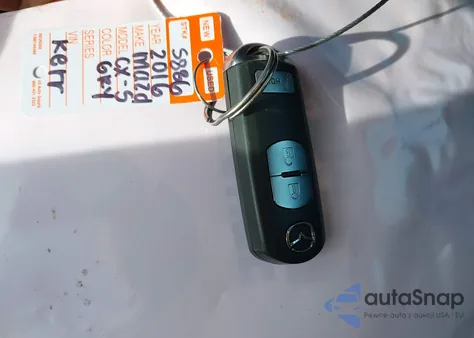 2016 Mazda Cx-5 Sport z USA, uszkodzony, nr VIN JM3KE2BY3G0754794